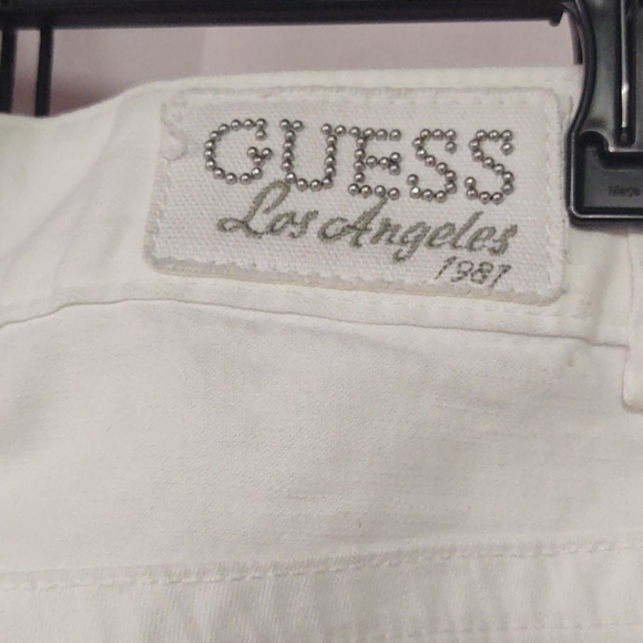 Guess Daredevil Skinny white destroyed jea… - Picture 13 of 16